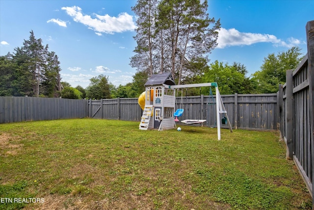1242 Bill Wallace Dr, Friendsville, TN 37737 - view of yard featuring a playground