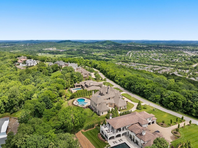 443 Canterbury Rise, Franklin, TN 37067 - bird's eye view of a pool area