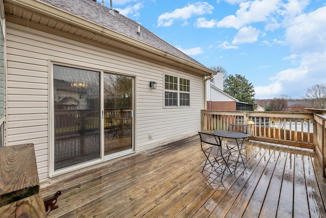 513 Leicester Ct, Franklin, TN 37067 - view of wooden terrace
