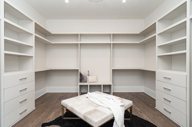 909 Gale Ln Unit A, Nashville, TN 37204 - walk in closet with dark wood-style floors