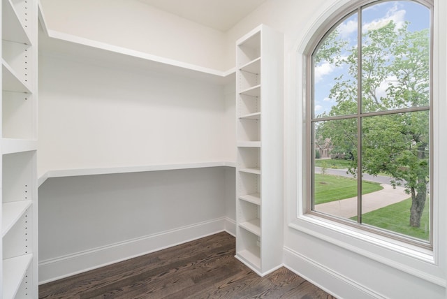 909 Gale Ln Unit A, Nashville, TN 37204 - walk in closet featuring dark wood finished floors