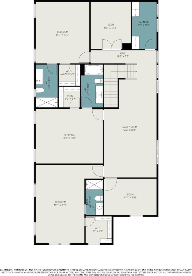 909 Gale Ln Unit A, Nashville, TN 37204 - home floor plan