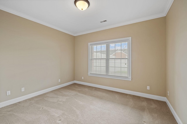 153 Magnolia Glen Cir, Manchester, TN 37355 - unfurnished room with ornamental molding, light carpet, and baseboards