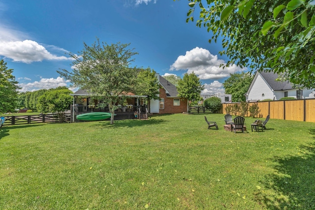213 Hickory Trl, White House, TN 37188 - view of yard