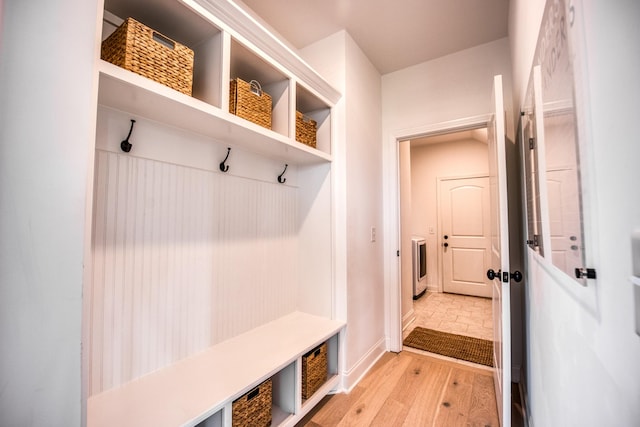 6510 Rusty Blackbird Ct, Murfreesboro, TN 37128 - mudroom featuring light wood-style flooring and baseboards