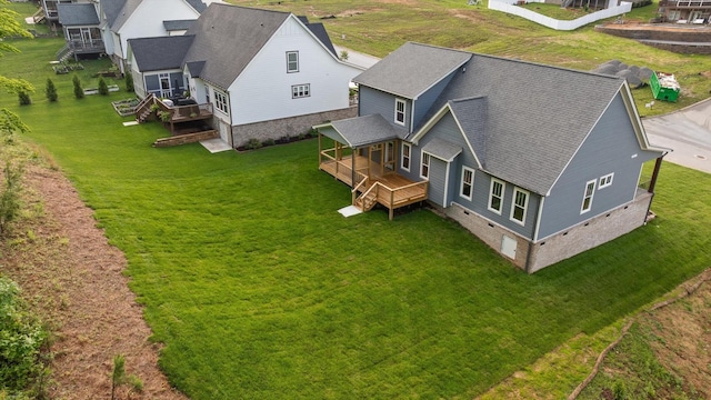 264 Goose Creek Cir, Soddy Daisy, TN 37379 - view from above of property
