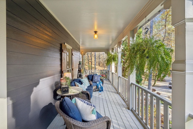 5432 Parker Branch Rd, Franklin, TN 37064 - wooden deck with a porch