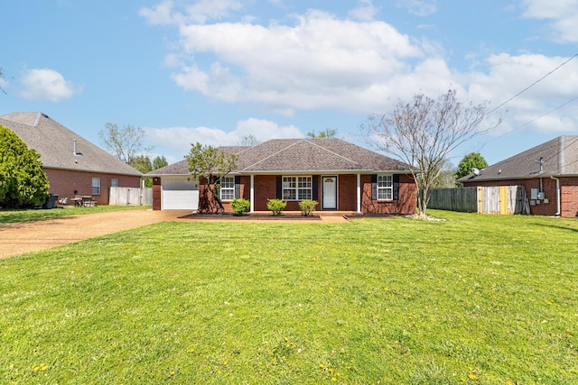 7004 Westfork Dr, Smyrna, TN 37167 - single story home featuring an attached garage, driveway, and brick siding