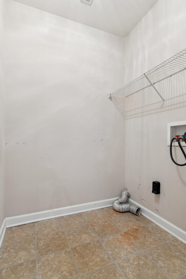 3045 Cairns Dr W, Mount Juliet, TN 37122 - laundry room featuring baseboards, washer hookup, and tile patterned floors