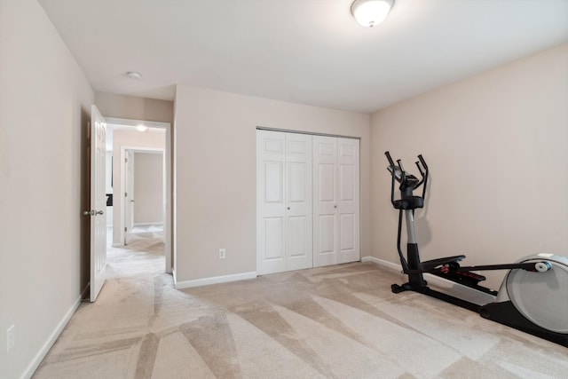 3045 Cairns Dr W, Mount Juliet, TN 37122 - workout room with carpet and baseboards