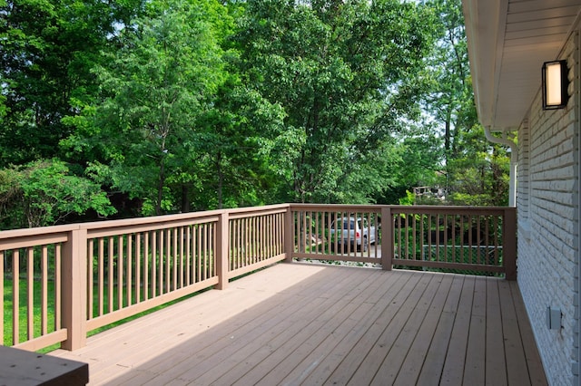208 Roberta Dr, Hendersonville, TN 37075 - view of wooden terrace