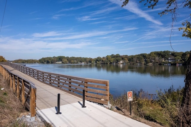 208 Roberta Dr, Hendersonville, TN 37075 - dock area featuring a water view