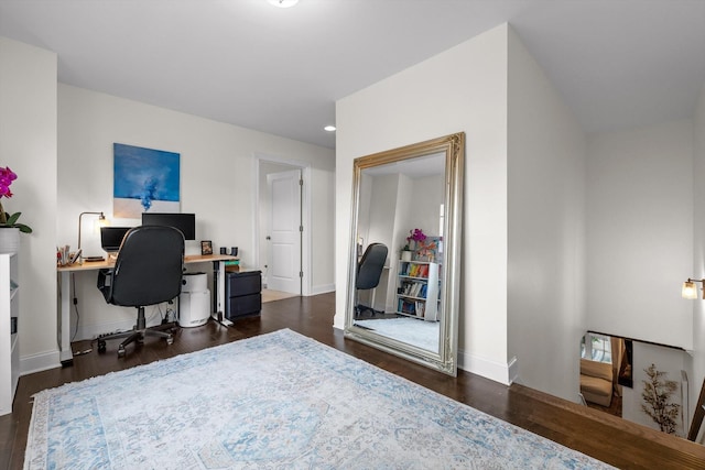 3983 Inlet Loop, Chattanooga, TN 37416 - office featuring dark wood-style flooring and baseboards