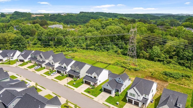 3983 Inlet Loop, Chattanooga, TN 37416 - aerial perspective of suburban area featuring a heavily wooded area