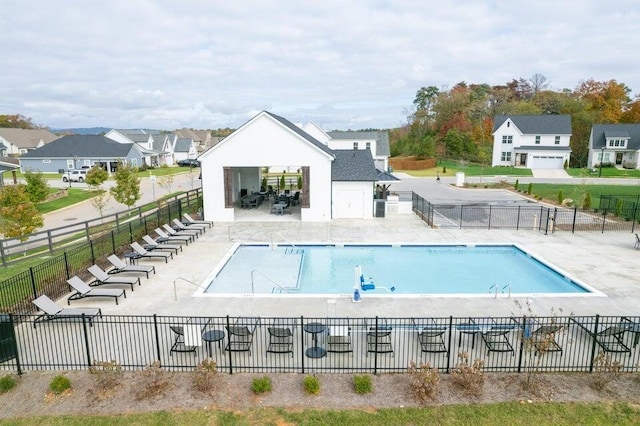 3983 Inlet Loop, Chattanooga, TN 37416 - community pool featuring a patio area, fence, and a residential view