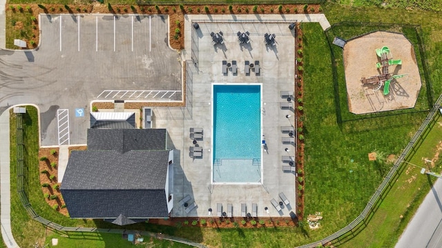 3983 Inlet Loop, Chattanooga, TN 37416 - aerial view of a pool area