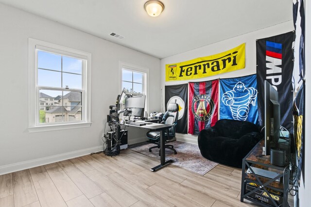 3224 Chase Point Dr, Franklin, TN 37067 - office space with wood finished floors and baseboards