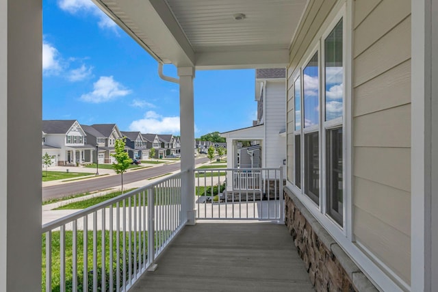 1610 Shenstone Dr, Smyrna, TN 37167 - covered porch with a residential view