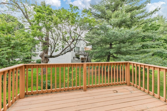 664 Huffine Manor Cir, Franklin, TN 37067 - view of wooden terrace