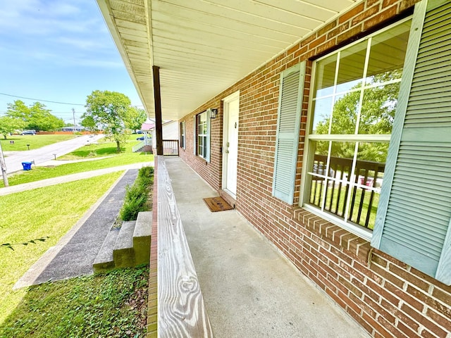 1306 Jared Ct, Clarksville, TN 37042 - view of patio featuring covered porch