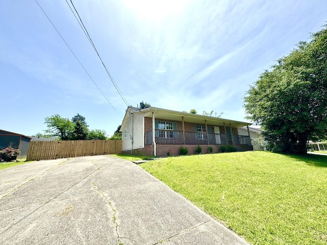 1306 Jared Ct, Clarksville, TN 37042 - view of front of house featuring brick siding and covered porch