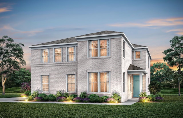 1200 Sydney Ter, Mount Juliet, TN 37122 - view of front of house with a front yard and brick siding