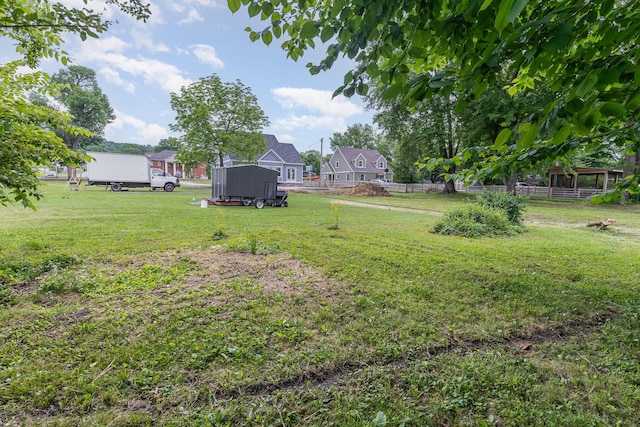 104 Lowe St, Ashland City, TN 37015 - view of yard featuring a storage unit and an outbuilding