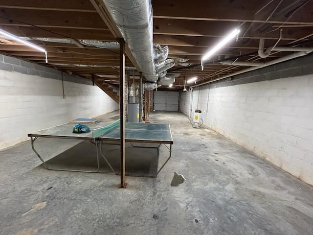 1368 Pleasant Hill Rd, Lynchburg, TN 37352 - unfinished basement featuring stairway