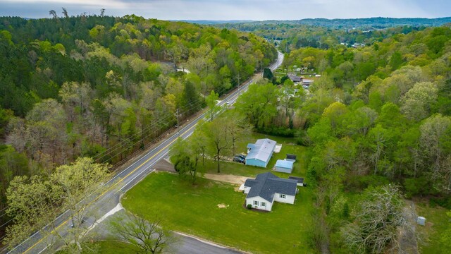 9039 Dallas Hollow Rd, Soddy Daisy, TN 37379 - aerial view of property and surrounding area with a forest