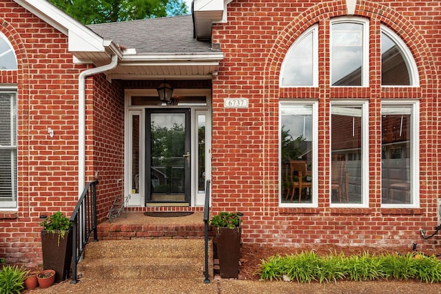 6737 Autumnwood Dr, Nashville, TN 37221 - view of exterior entry with brick siding