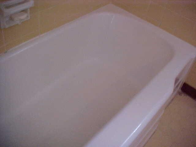 bathroom view of a bath