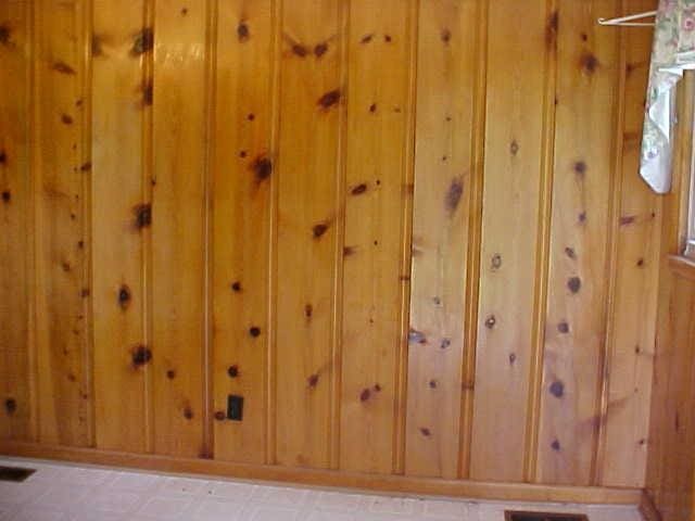 detailed view of wooden walls
