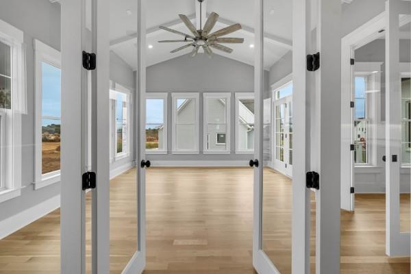 1941 Harmony Rd, Spring Hill, TN 37174 - unfurnished sunroom with french doors