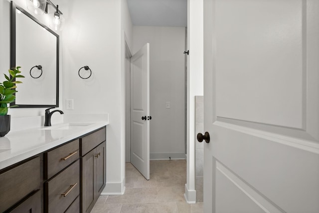 178 Dewberry Ct, Clarksville, TN 37042 - full bath with vanity and tile patterned flooring