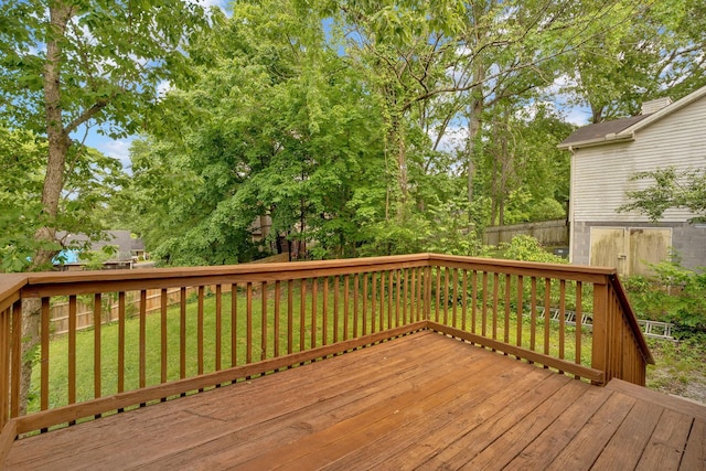 view of deck