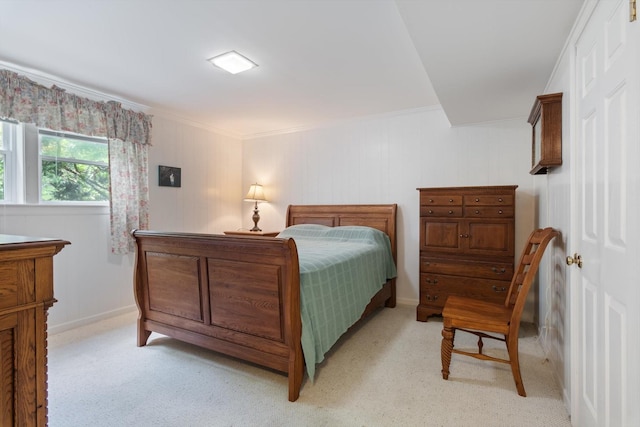 1326 Holly Tree Gap Rd, Brentwood, TN 37027 - bedroom with light colored carpet, crown molding, and baseboards