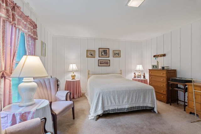 1326 Holly Tree Gap Rd, Brentwood, TN 37027 - carpeted bedroom featuring a decorative wall