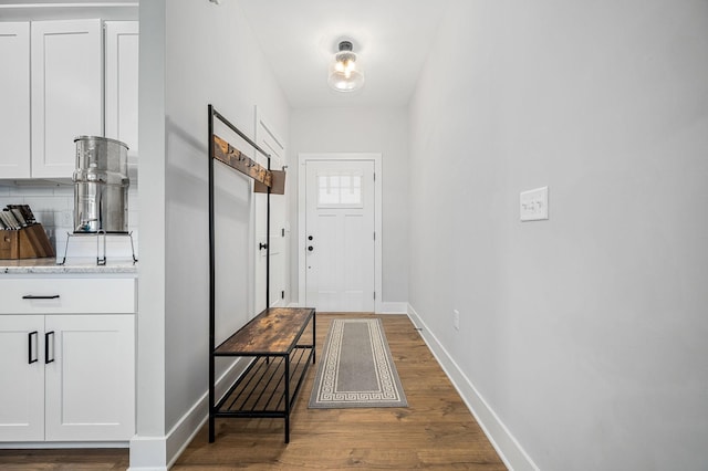 2617 Leawood Ct, Murfreesboro, TN 37128 - doorway with wood finished floors and baseboards