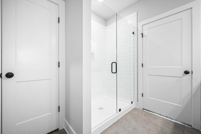 2617 Leawood Ct, Murfreesboro, TN 37128 - bathroom with a shower stall and baseboards