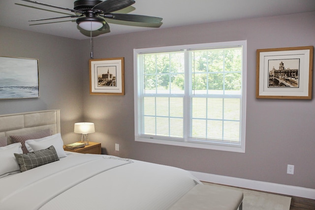 430 Gobble St, Lawrenceburg, TN 38464 - bedroom featuring baseboards and ceiling fan