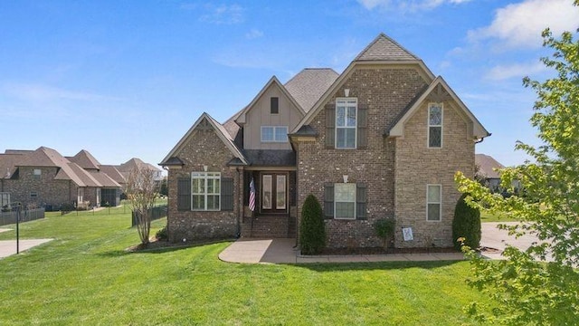 503 Carriage Ln, Lebanon, TN 37087 - craftsman inspired home with a front lawn and brick siding