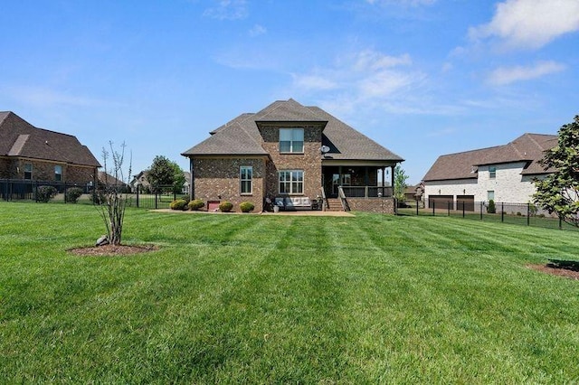 503 Carriage Ln, Lebanon, TN 37087 - rear view of property featuring brick siding