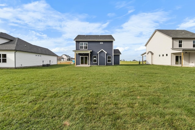 373 Galway Dr, Clarksville, TN 37042 - rear view of house with a yard