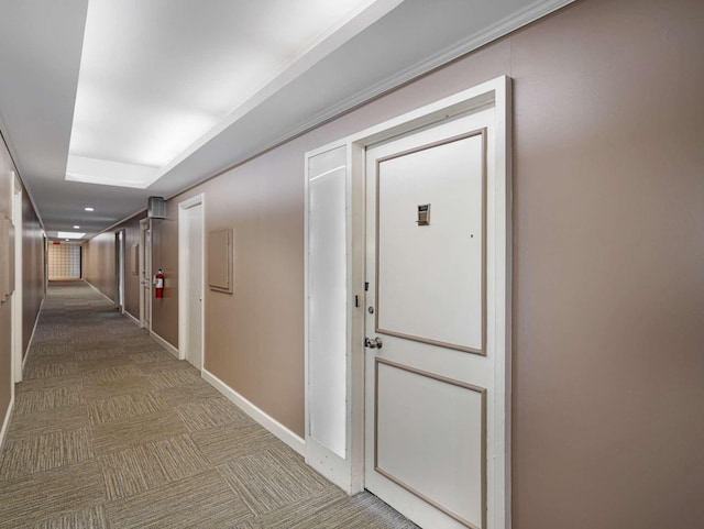 4200 W End Ave Unit 203, Nashville, TN 37205 - hall featuring carpet and baseboards