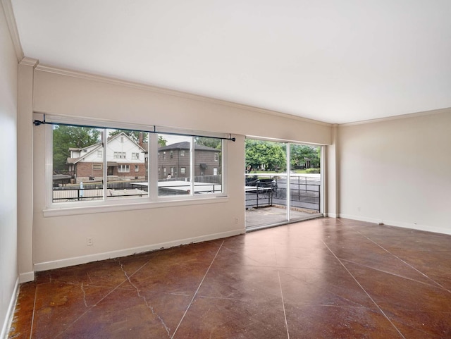 4200 W End Ave Unit 203, Nashville, TN 37205 - unfurnished room with healthy amount of natural light, crown molding, and baseboards
