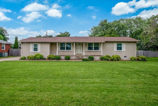 3008 Mcintire Dr, Columbia, TN 38401 - ranch-style house featuring covered porch and brick siding