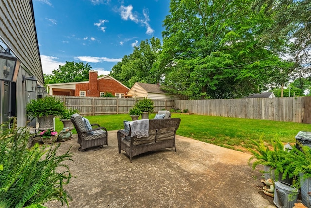 813 Swanson Blvd, Fayetteville, TN 37334 - view of patio with an outdoor hangout area