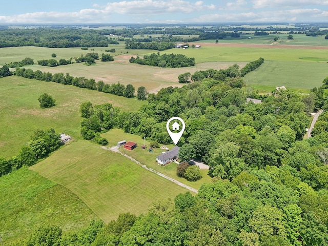 4151 Sadlersville Rd, Adams, TN 37010 - overview of rural landscape