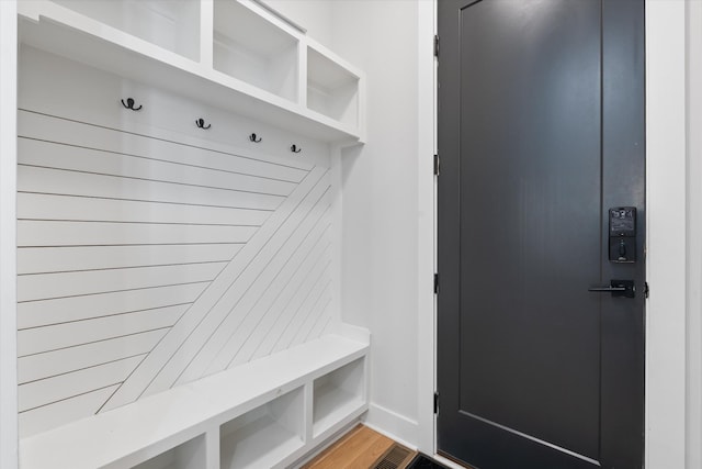 1541 Battlefield Dr Unit A, Nashville, TN 37215 - mudroom with light wood-style flooring and baseboards