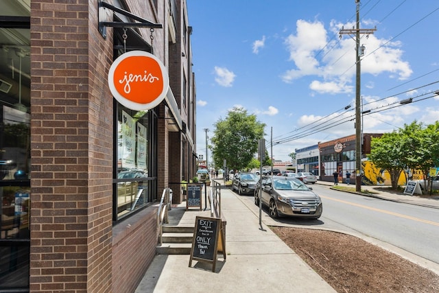 1541 Battlefield Dr Unit A, Nashville, TN 37215 - view of asphalt road with sidewalks, curbs, and street lighting